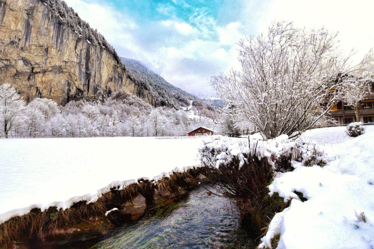 Apartment Breithorn - Charming Home - Free Parking & Wifi Lauterbrunnen Exteriör bild