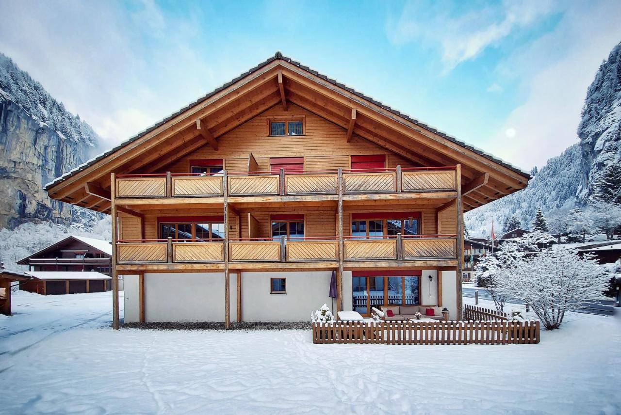 Apartment Breithorn - Charming Home - Free Parking & Wifi Lauterbrunnen Exteriör bild